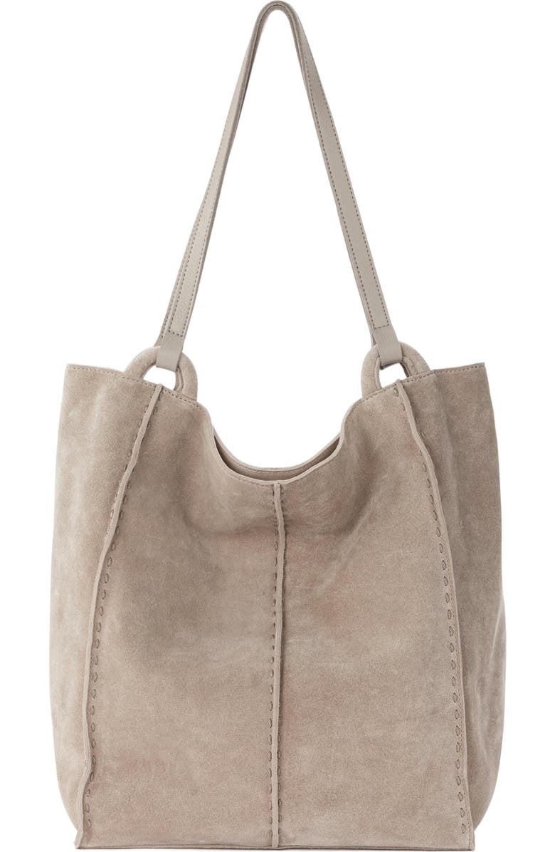 The Sak Los Feliz Tall Tote Bag, Main, color, Sand Suede