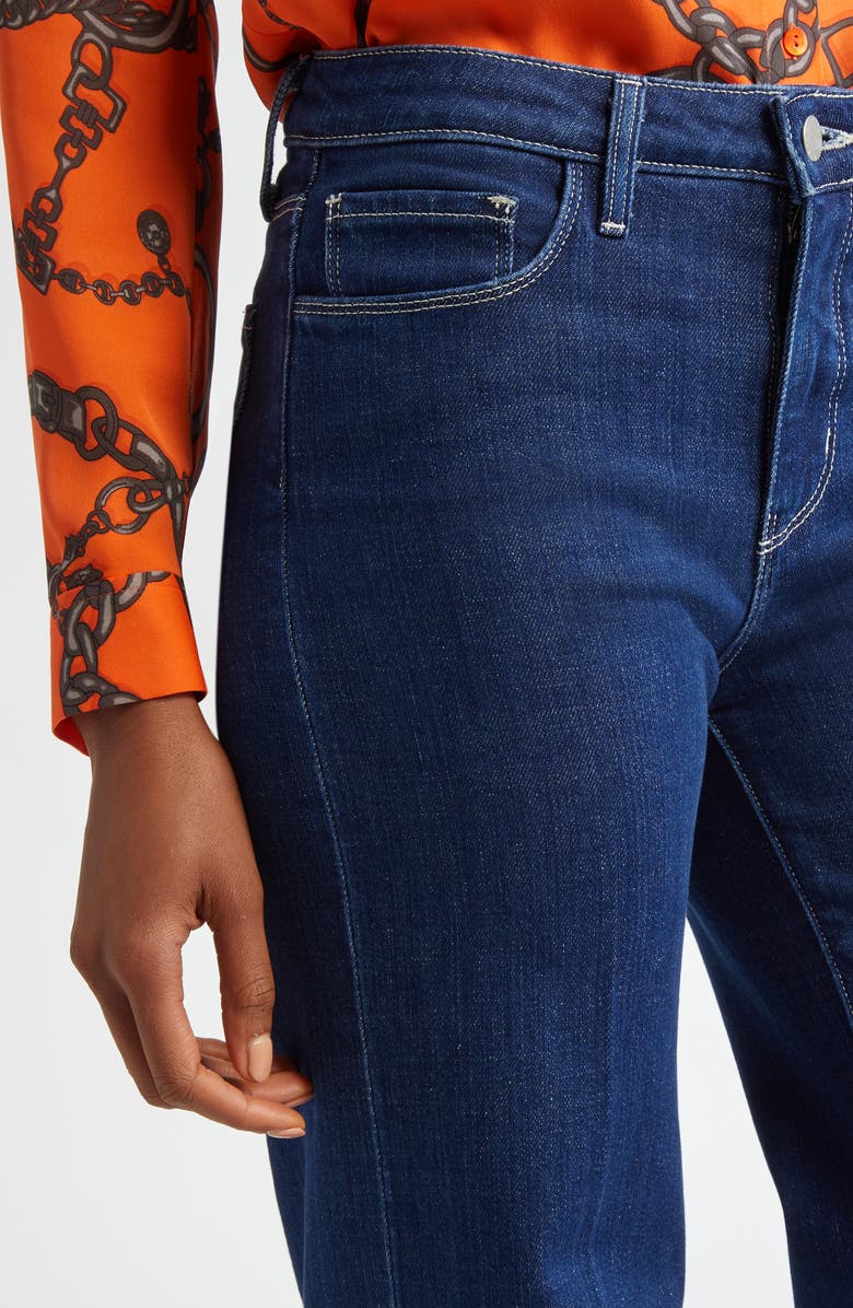 L'AGENCE Clayton Wide Leg Jeans, Alternate, color, Newport