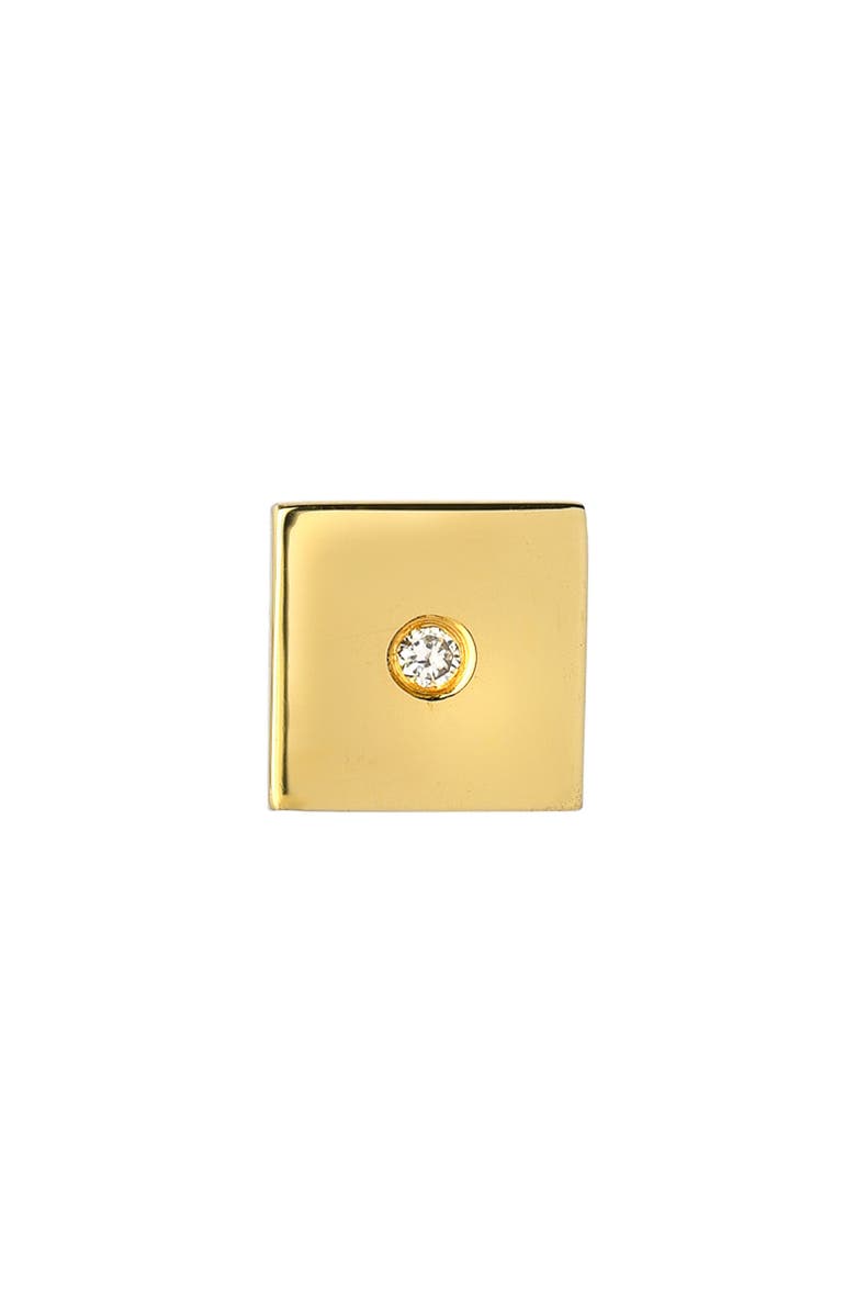 Mini Mini Jewels Forever Collection - Square Diamond Stud Earring, Main, color, 