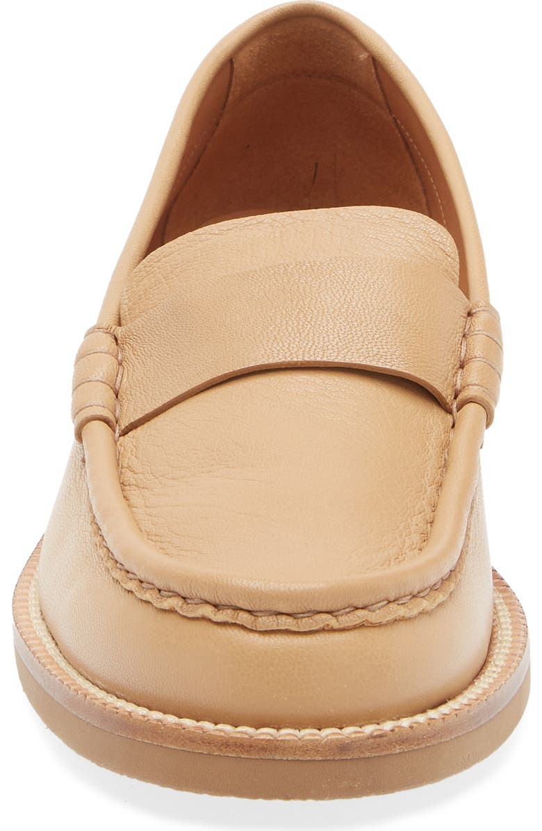 Pedro Garcia Stina Loafer, Alternate, color, Straw Soft Leather