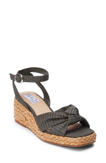 Beach By Matisse Ibiza Ankle Strap Platform Wedge Sandal