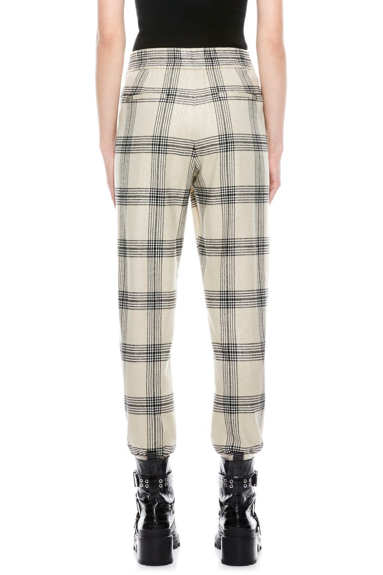 Pete Plaid Pants, Alternate, color, BONE MULTI