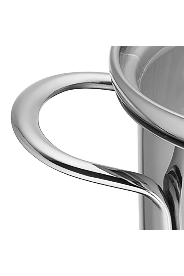Mini Stockpot w/ Glass Lid, 1.6 qt., 6.25-Inch Diameter, Alternate, color, Silver