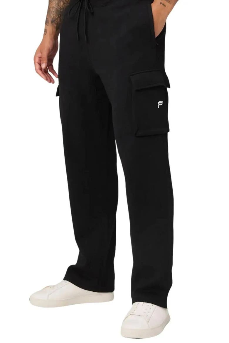 The Go-To Straight Leg Cargo Pant, Main, color, Black