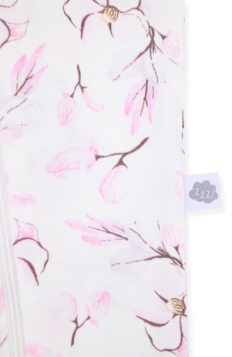 SLEEP ON IT Floral Fitted One-Piece Pajamas, Alternate, color,