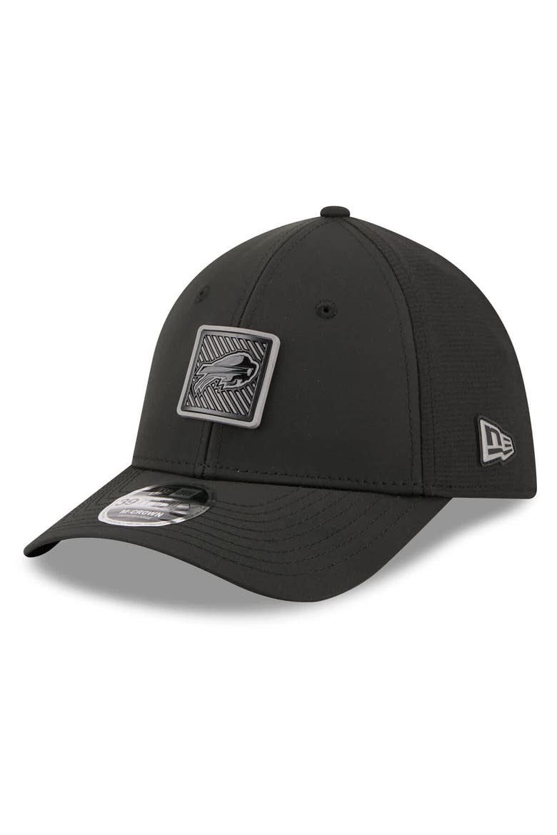 Men's New Era  Black Buffalo Bills 2026 NFL Training Camp 39THIRTY Flex Hat, Alternate, color, Black