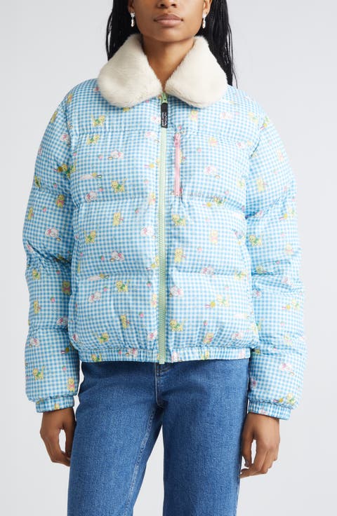 Benny Faux Fur Collar Quilted Puffer Jacket