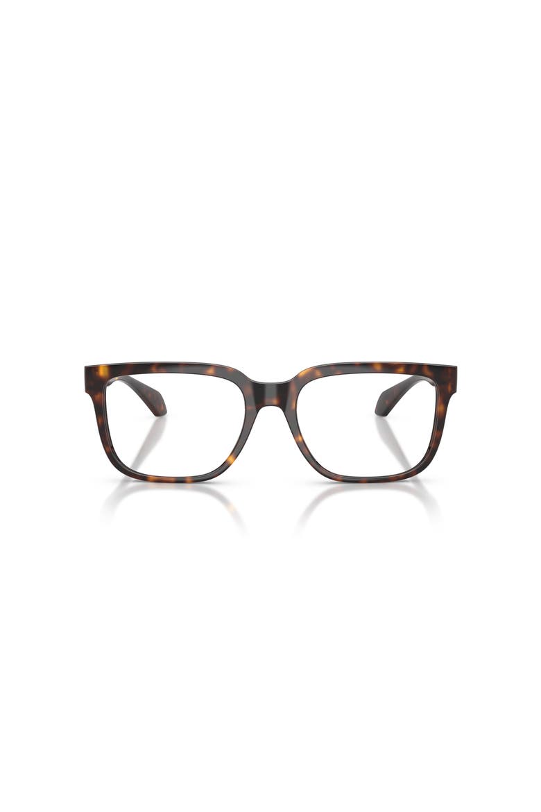 55mm Square optical glasses, Alternate, color, Tortoise