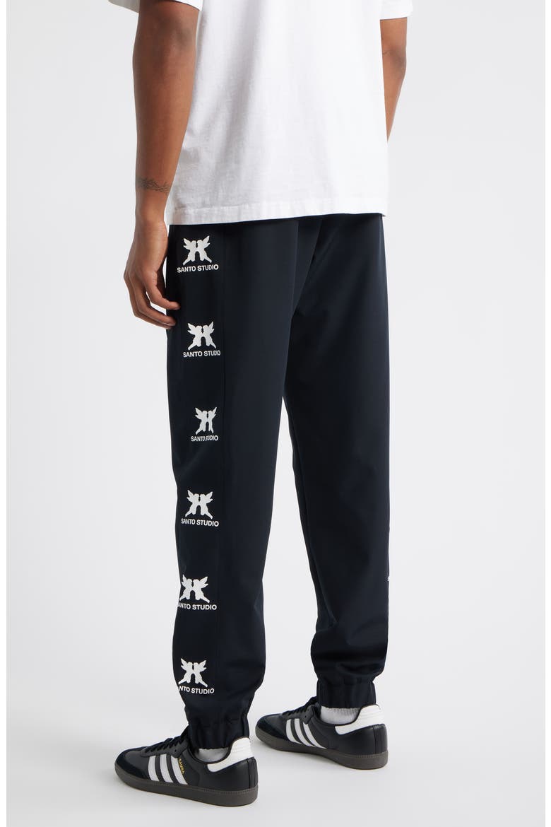 Tempo Faith Over Fear Tech Pants, Alternate, color, BLACK