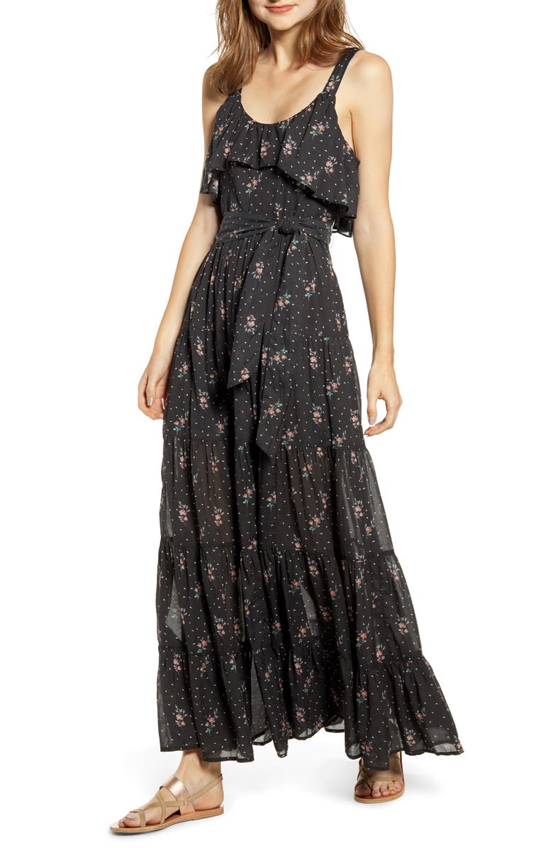 PAIGE Tevin Maxi Dress, Alternate, color, 