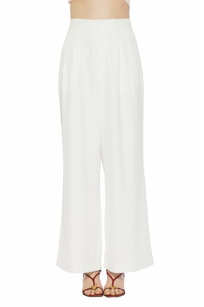 Arlo Pleated Wide Leg Pants, Main, color, IVORY