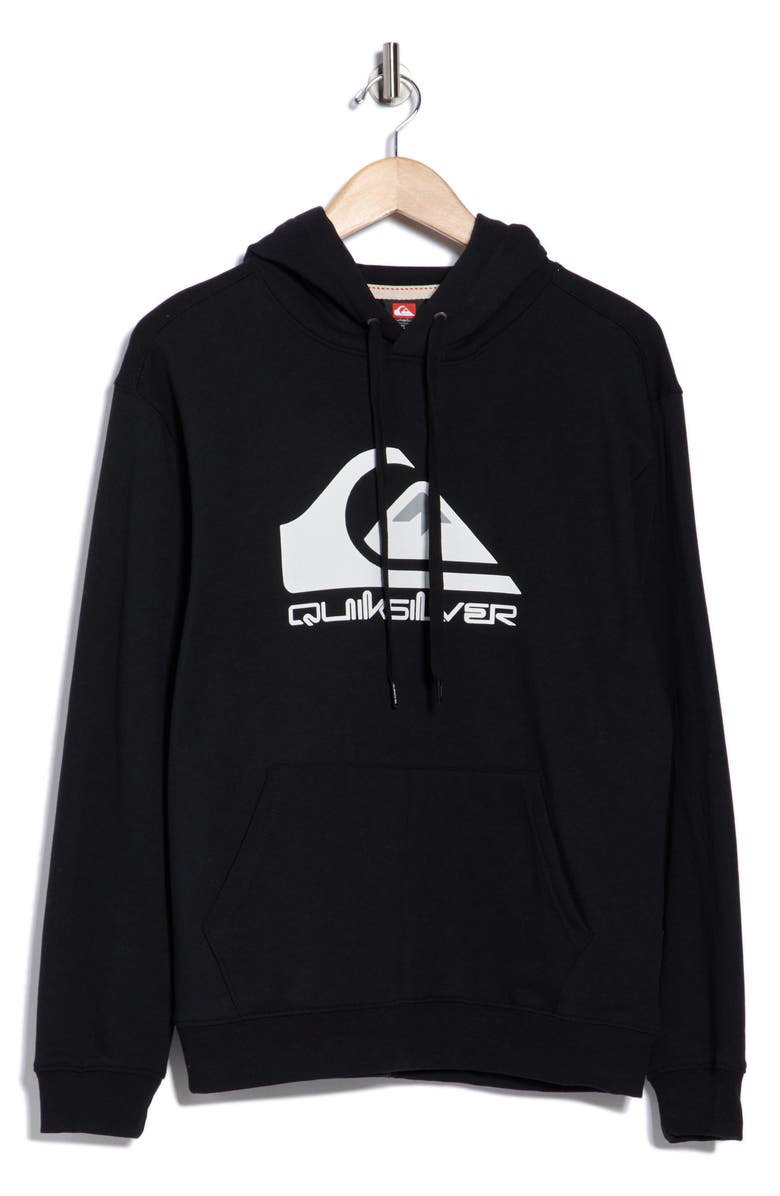 Quiksilver Big Logo Fleece Graphic Hoodie, Alternate, color, 