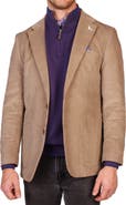 TailorByrd Modern Fit Solid Fine Wale Corduroy Sport Coat