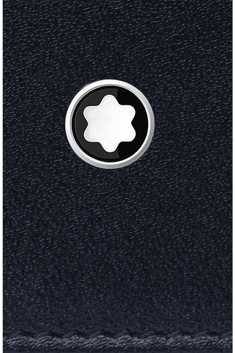 Meisterstück Leather Card Case, Alternate, color, BLUE