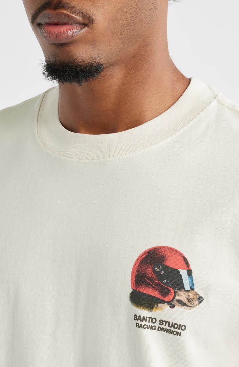 SANTO STUDIO Speed Dogs Graphic T-Shirt, Alternate, color, 