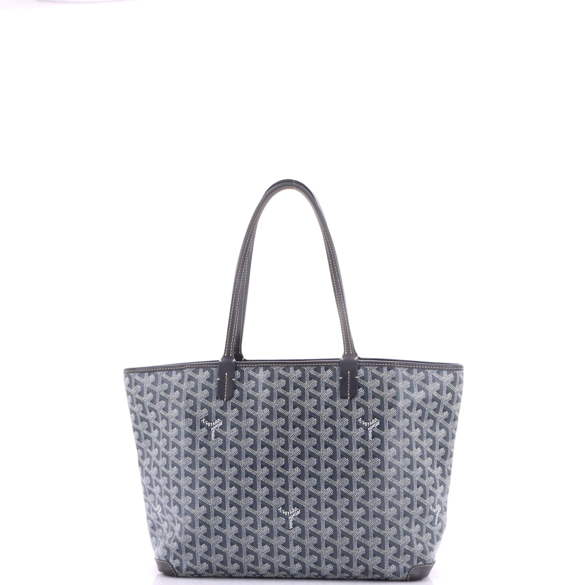 Pre-Owned Goyard Artois Tote Coated Canvas PM, Alternate, color, Gray