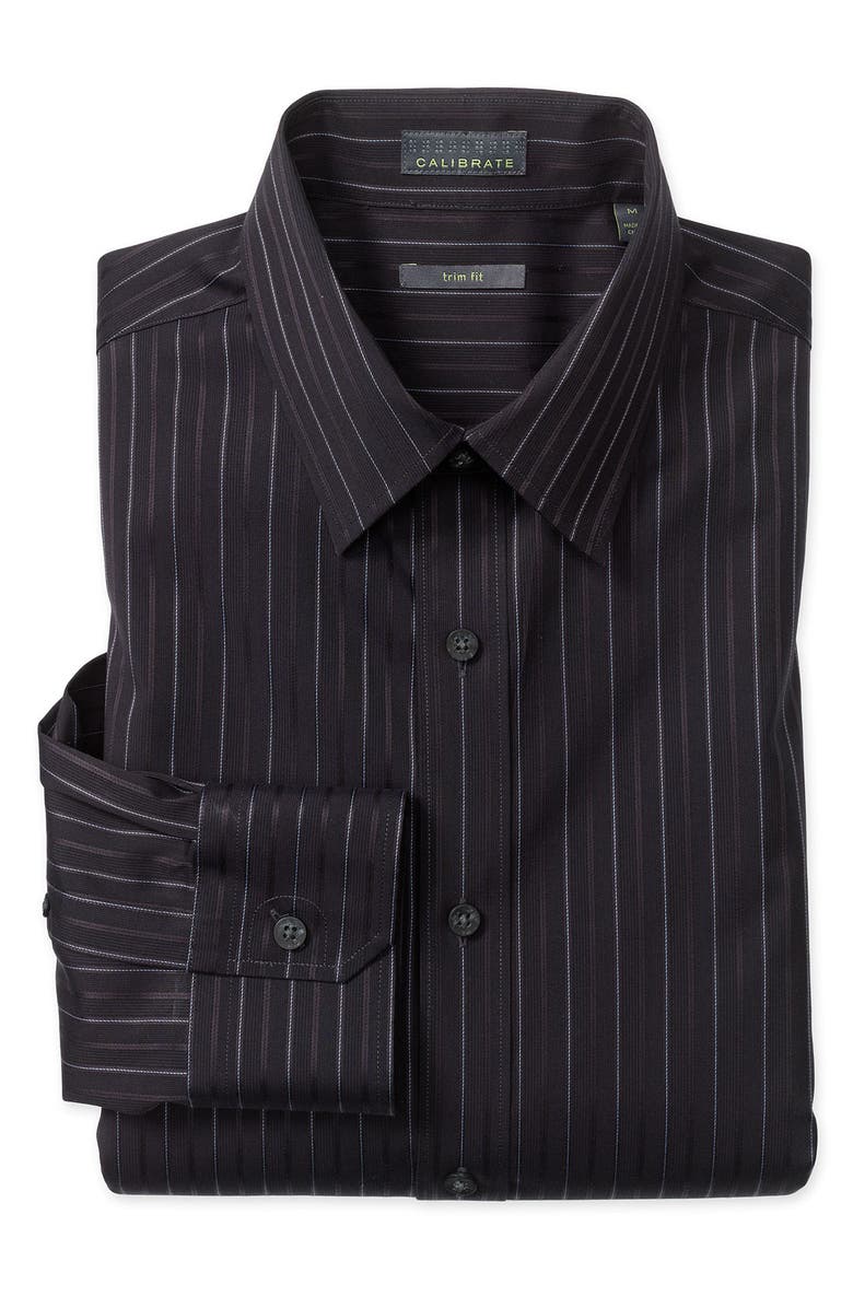 Calibrate Trim Fit Dress Shirt, Main, color,