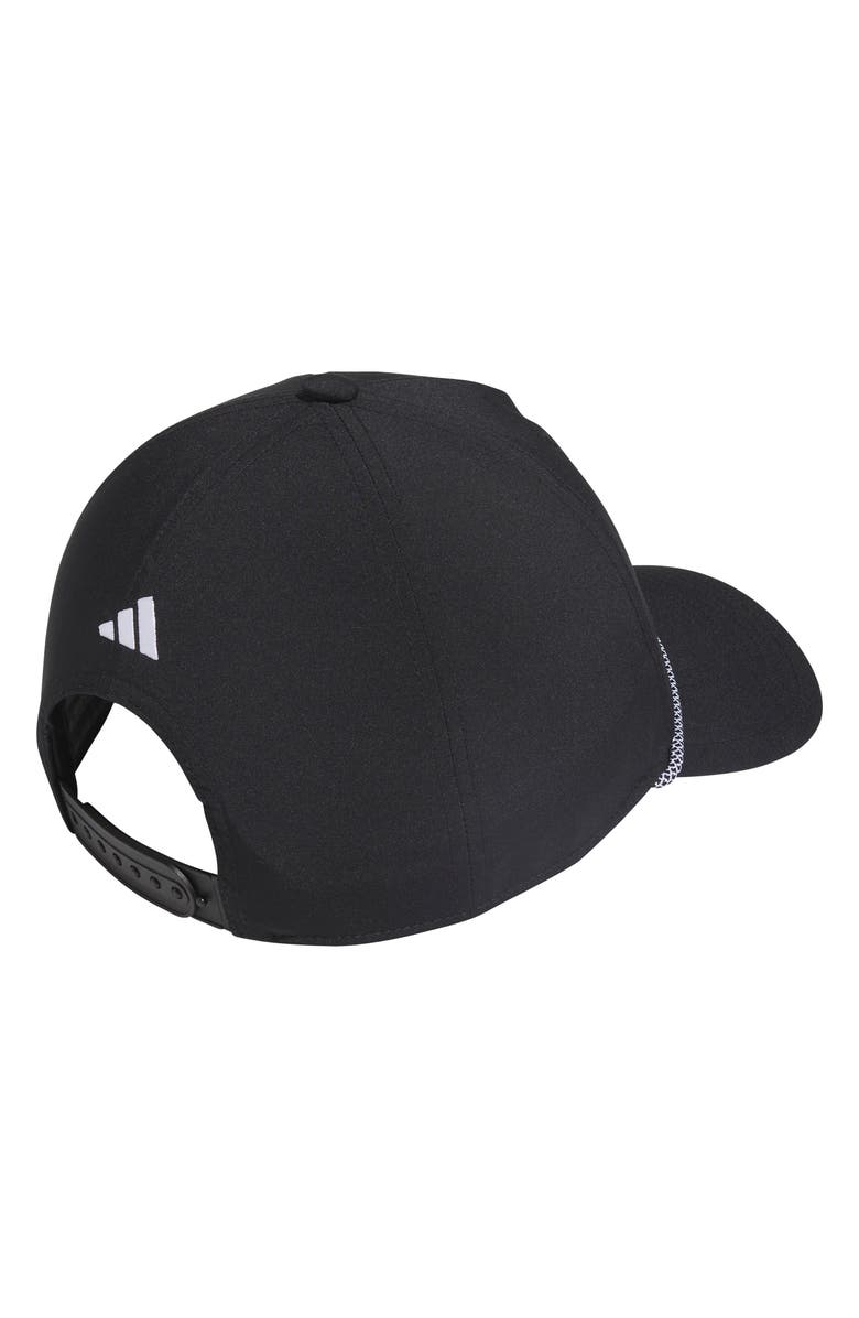 adidas Golf Rope Trim Golf Snapback Hat, Alternate, color, Black