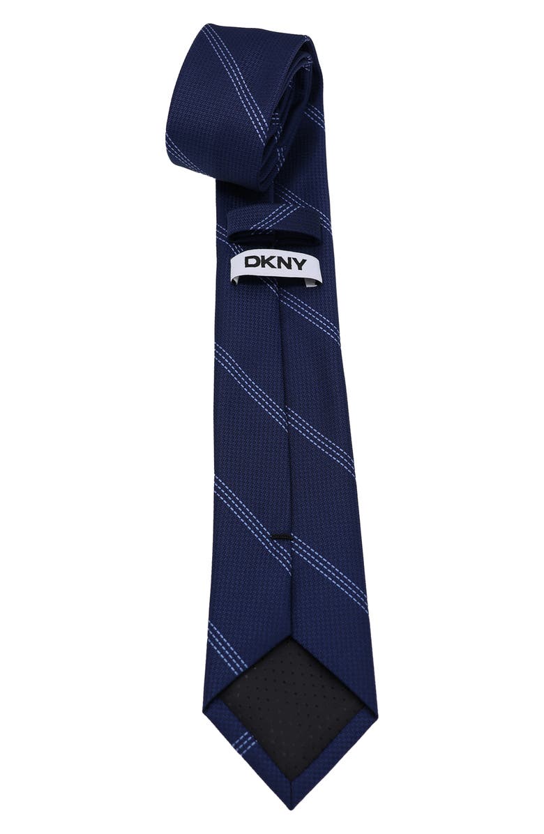 DKNY Stitch Stripe Tie, Alternate, color, 