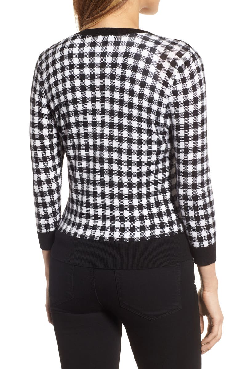 Halogen<sup>®</sup> Three Quarter Sleeve Cardigan, Alternate, color,