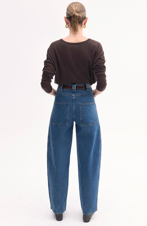 Co V-neck Sweater In Blue