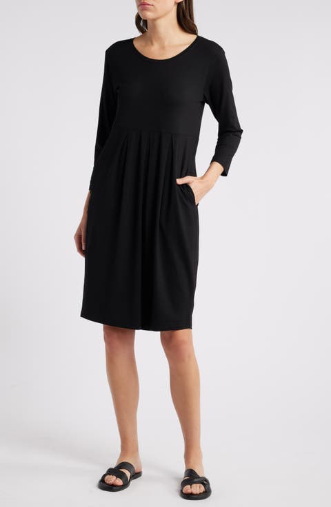 Noma Long Sleeve Jersey Dress