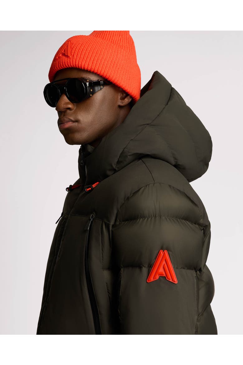 Barren Heavyweight Multi-Tone Puffer with Semi-Lustrous Finish, Alternate, color, Moss