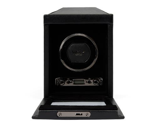 Wolf British Racing Single Watch Winder In Black