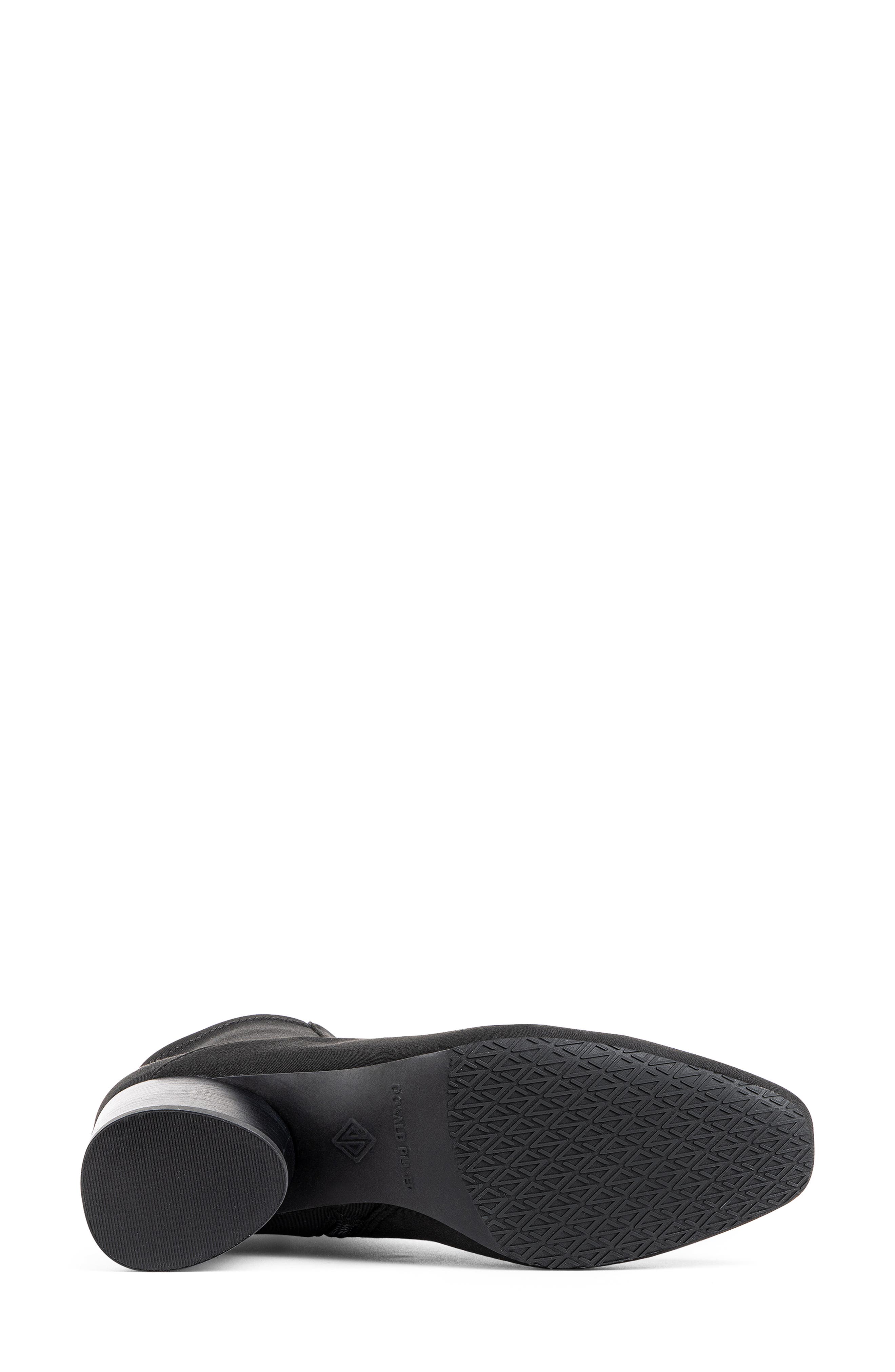 Square Toe Bootie, Alternate, color, BLACK