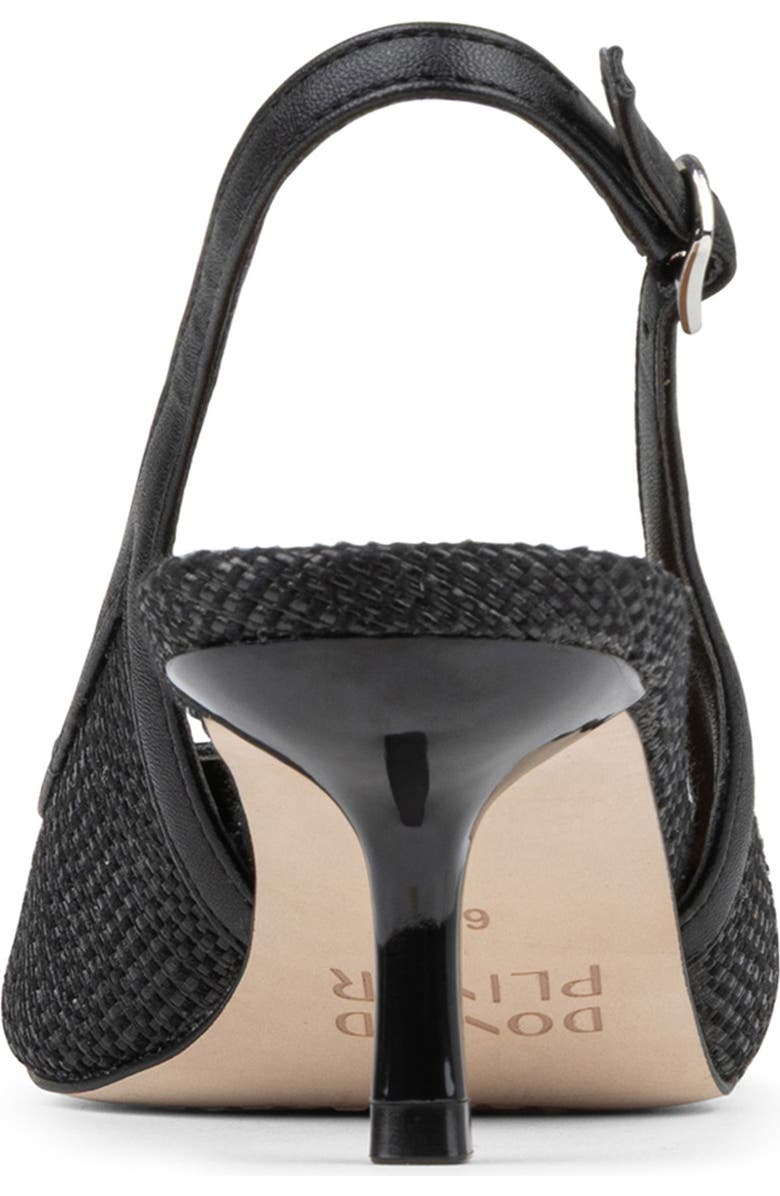 Donald Pliner Carwyn Kitten Heel Slingback Pump, Alternate, color, Black