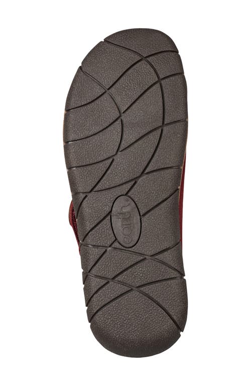 Earth Women's Ezra Button Wrap Slip-on Clogs In Red
