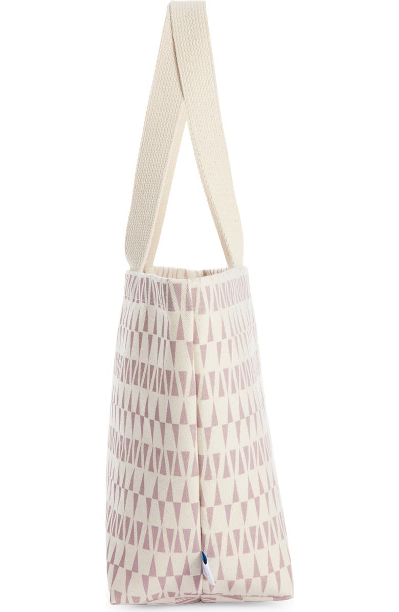 Dance Happy Print Cotton Canvas Tote, Alternate, color,