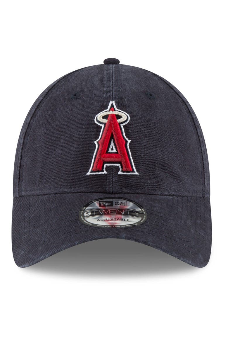 Men's New Era Navy Los Angeles Angels Fashion Core Classic 9TWENTY Adjustable Hat, Alternate, color, Navy