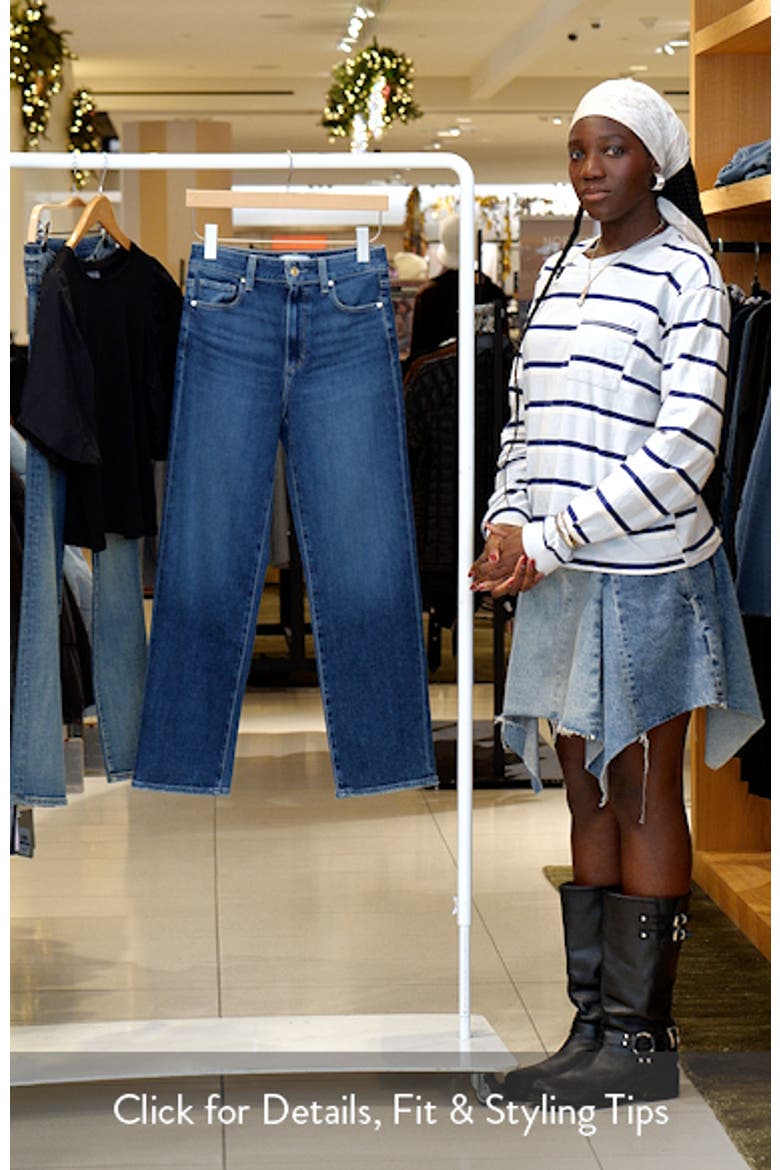 Stevie Straight Leg Ankle Jeans video