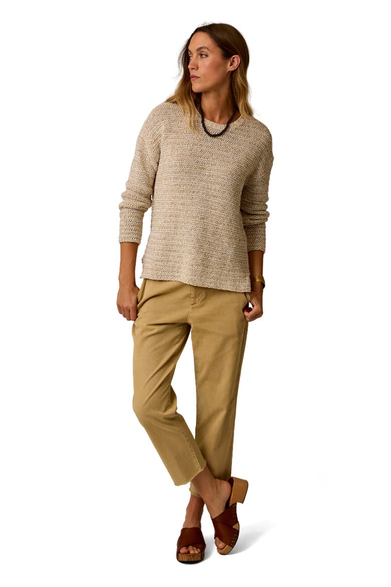 Clarissa Marled Sweater, Main, color, Sand