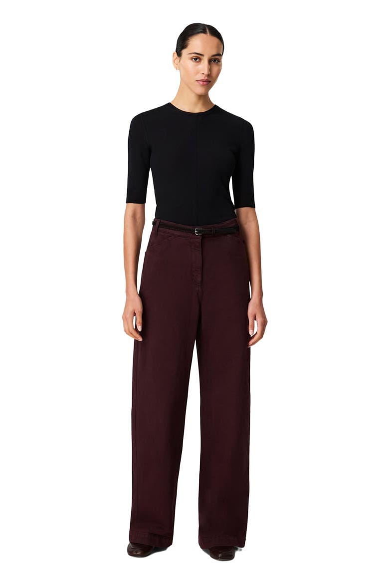 Workwear Pant, Main, color, OVERDYE PLUM
