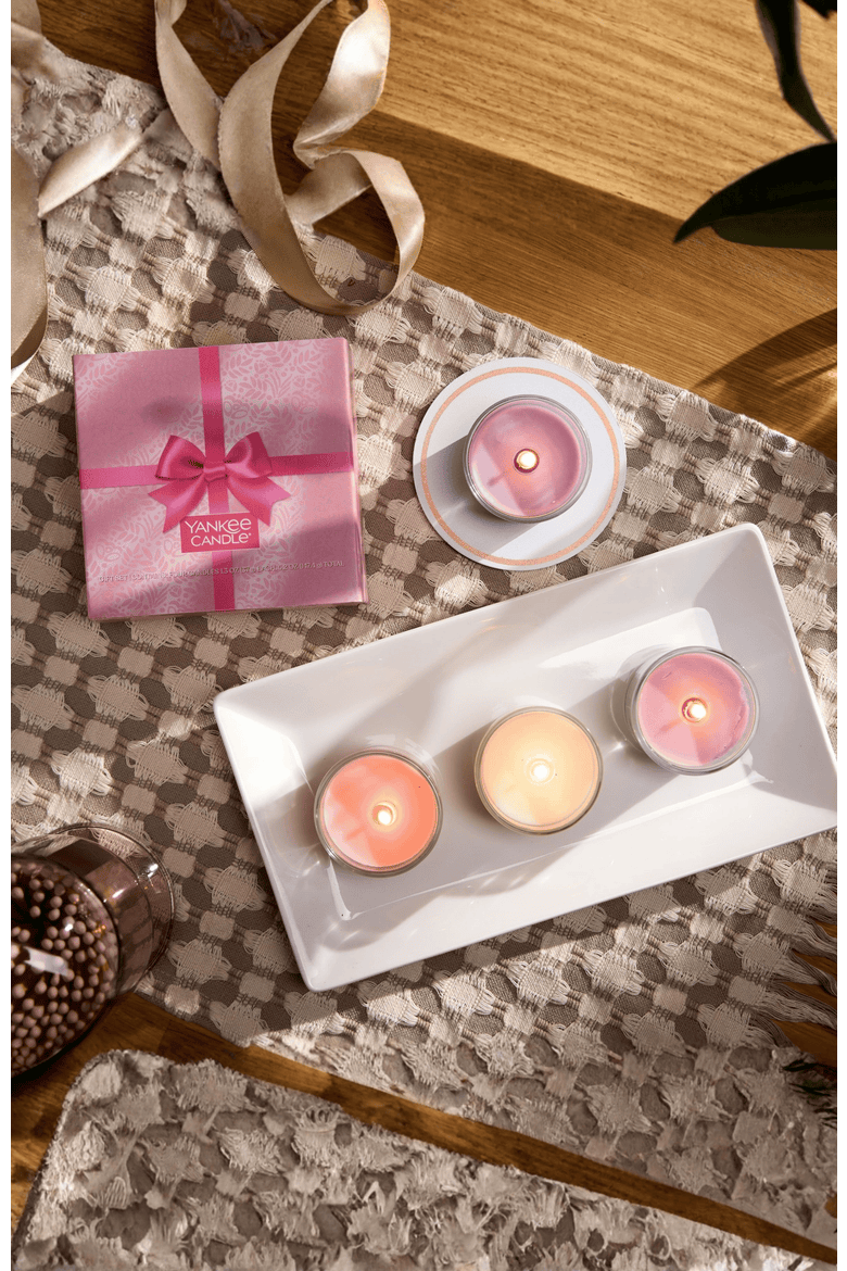 EveryDay Scented Votive Candle Gift Set - Lemon Lavender, White Spruce & Grapefruit, Lilac Blossoms, Pink Sands, 1.3 oz, Alternate, color, Multicolored
