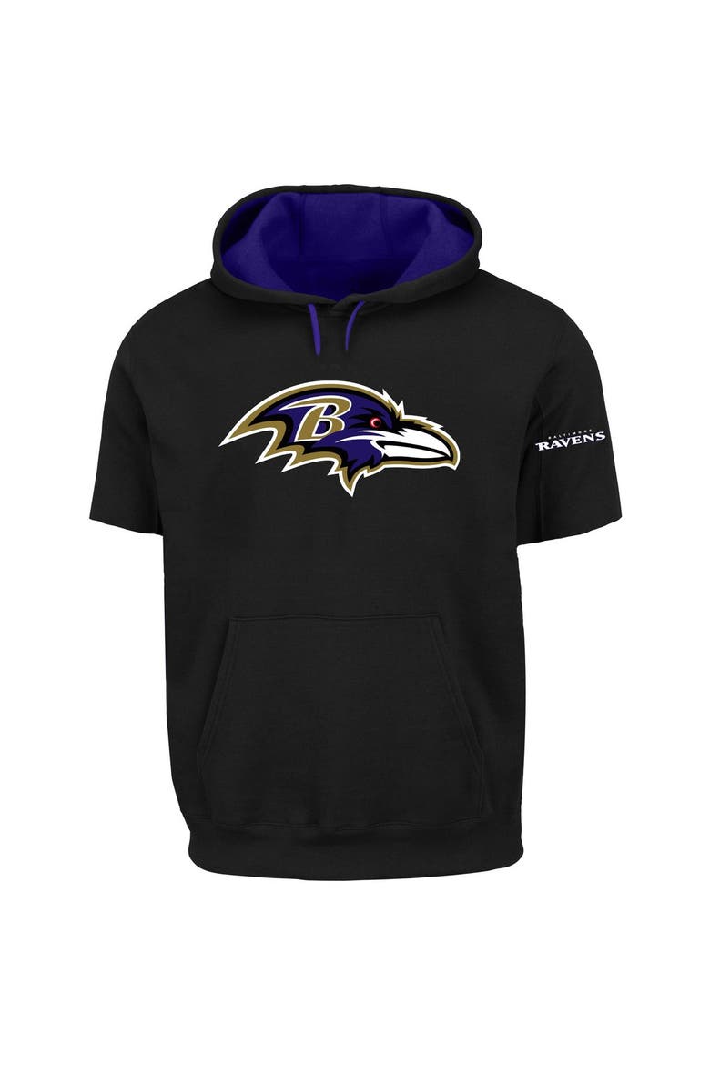 Men's Profile Black Baltimore Ravens Big & Tall Fleece Pullover Hoodie, Main, color, Black
