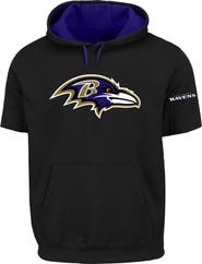 FANATICS Men's Profile Black Baltimore Ravens Big & Tall Fleece Pullover Hoodie