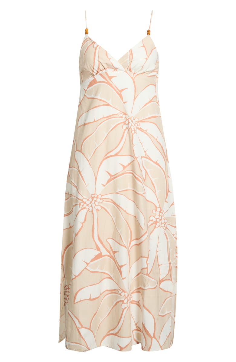 Billabong Tropic Breeze Midi Sundress, Main, color, Stone