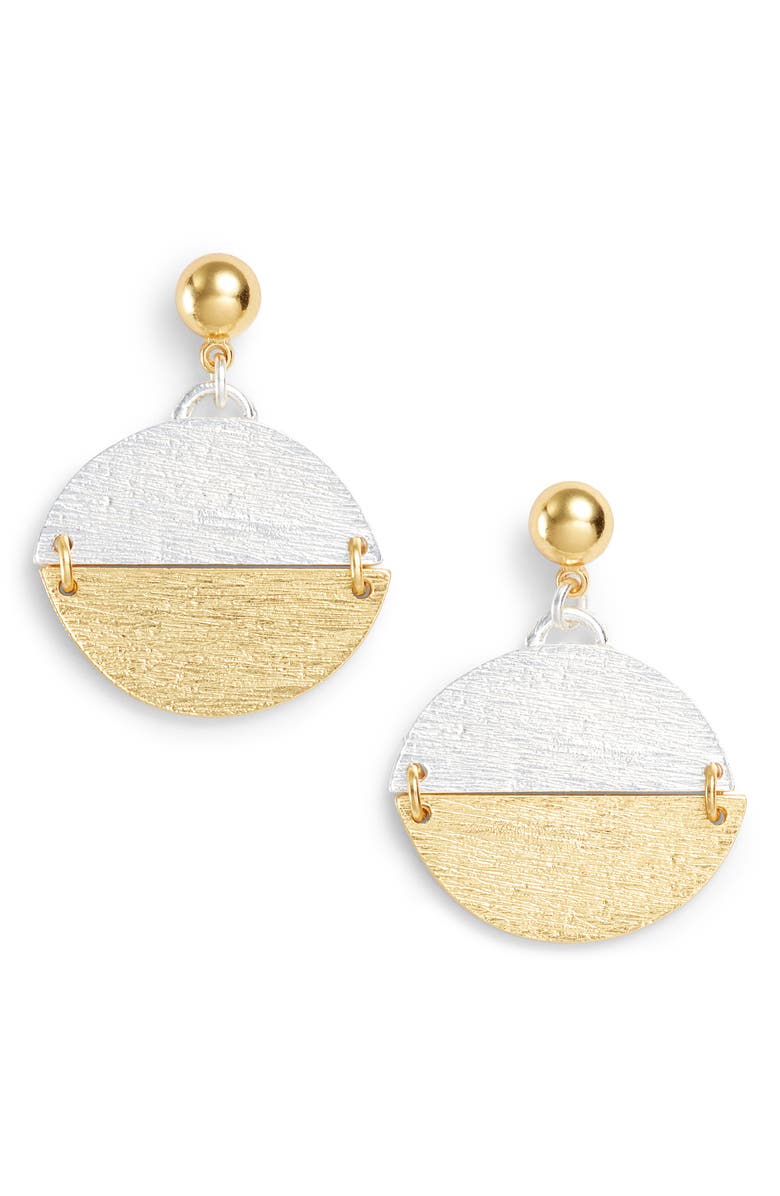 Karine Sultan Pendant Drop Earrings, Main, color, 