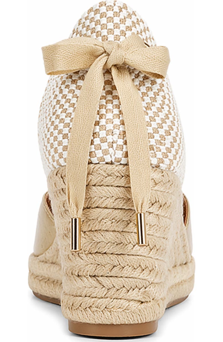 Menina Step Jimena Mid Laces Espadrille Sandal, Alternate, color, Gold