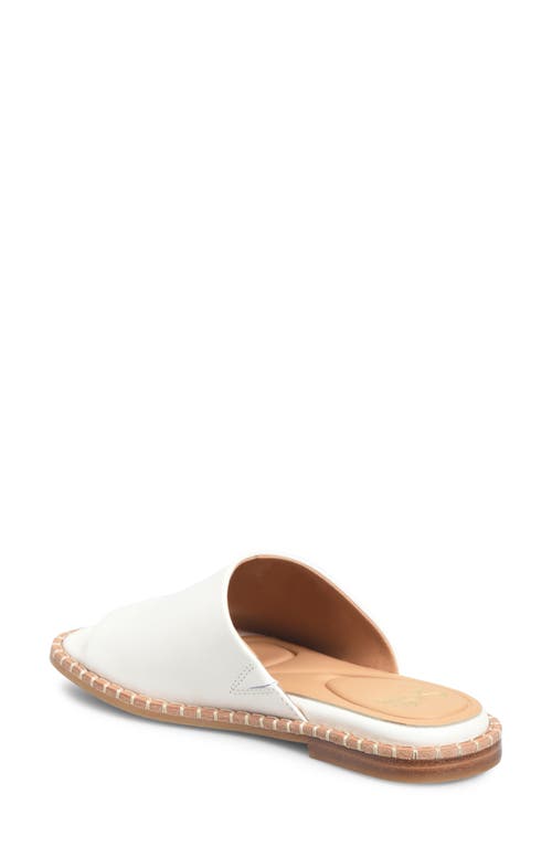 Söfft Noble Ii Slide Sandal In Off White