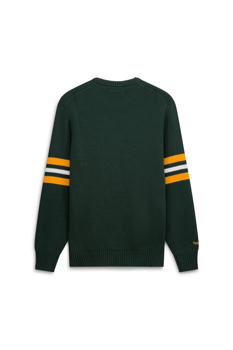 Men's Mitchell & Ness  Green Green Bay Packers Head Coach Sweater, Alternate, color, Green