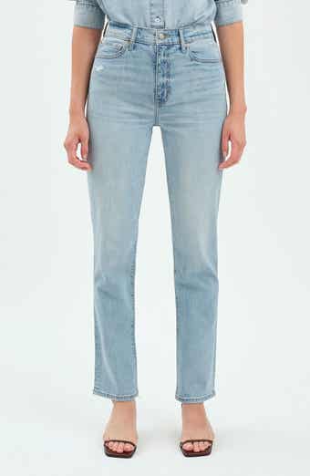 DAZE Smarty Pants High Waist Ankle Slim Straight Leg Jeans