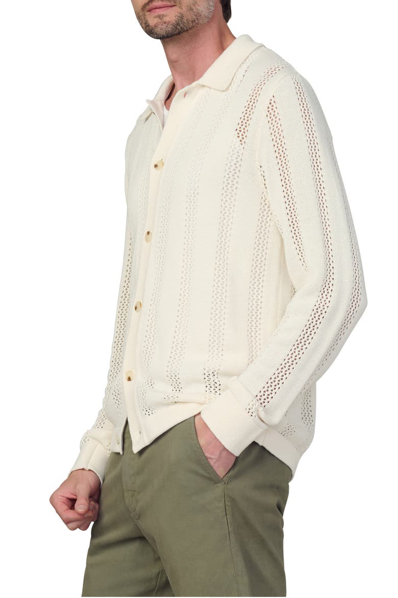 Summer Open Knit Cardigan, Alternate, color, PAPYRUS