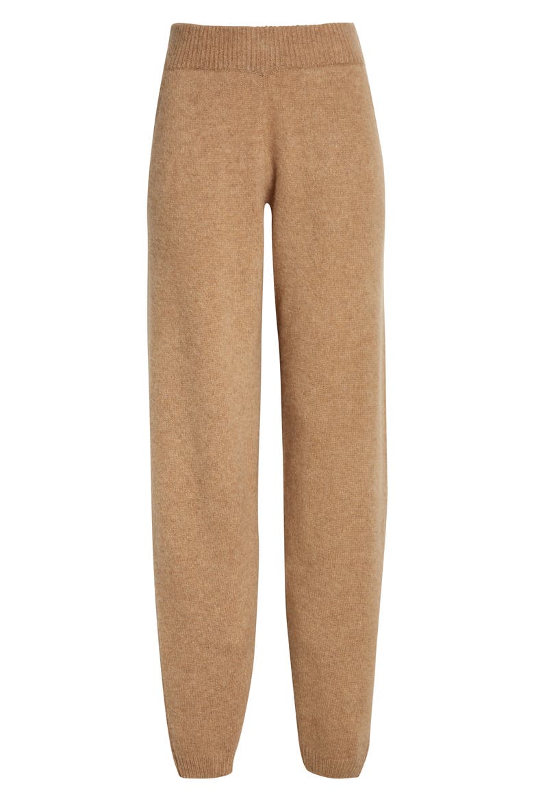 Cashmere Joggers, Alternate, color, CAMEL