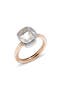 selected Rose Gold/ White Topaz