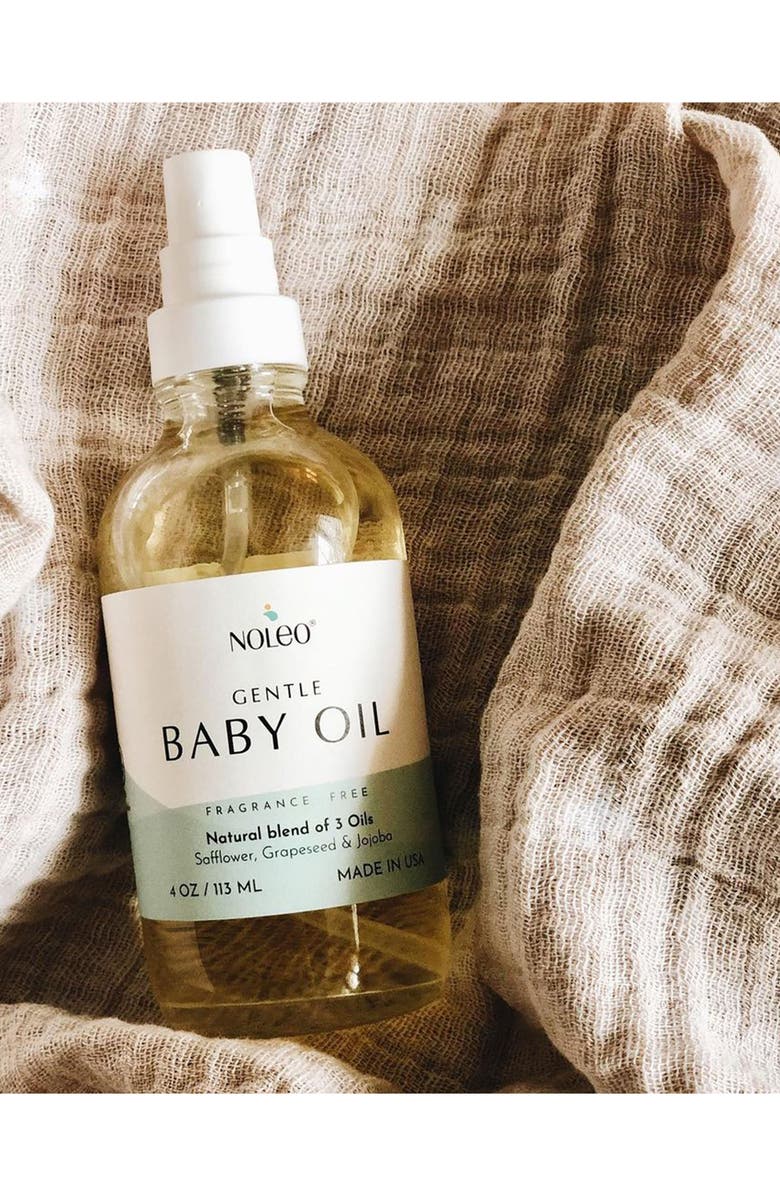 NOLEO Natural Baby Massage Oil, Alternate, color, White