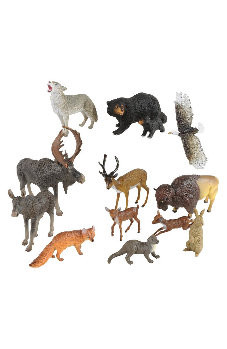 Kaplan Early Learning Company North American Wildlife - Set of 13, Main, color, Multicolored